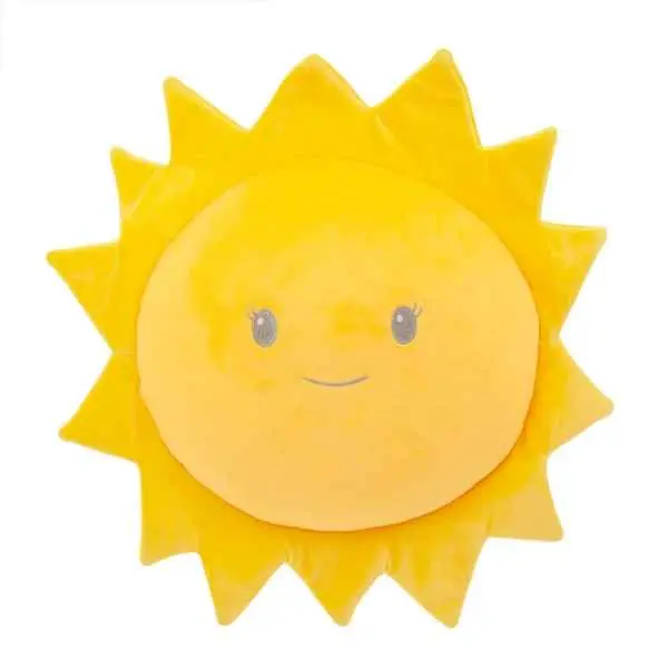 Plüsch Kuschelkissen "Lucky Sun" 50x50x13 cm Baby Kinder Kissen