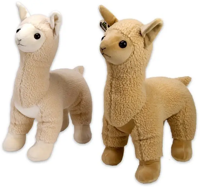 Plüsch Lama 34cm 2-fach sortiert