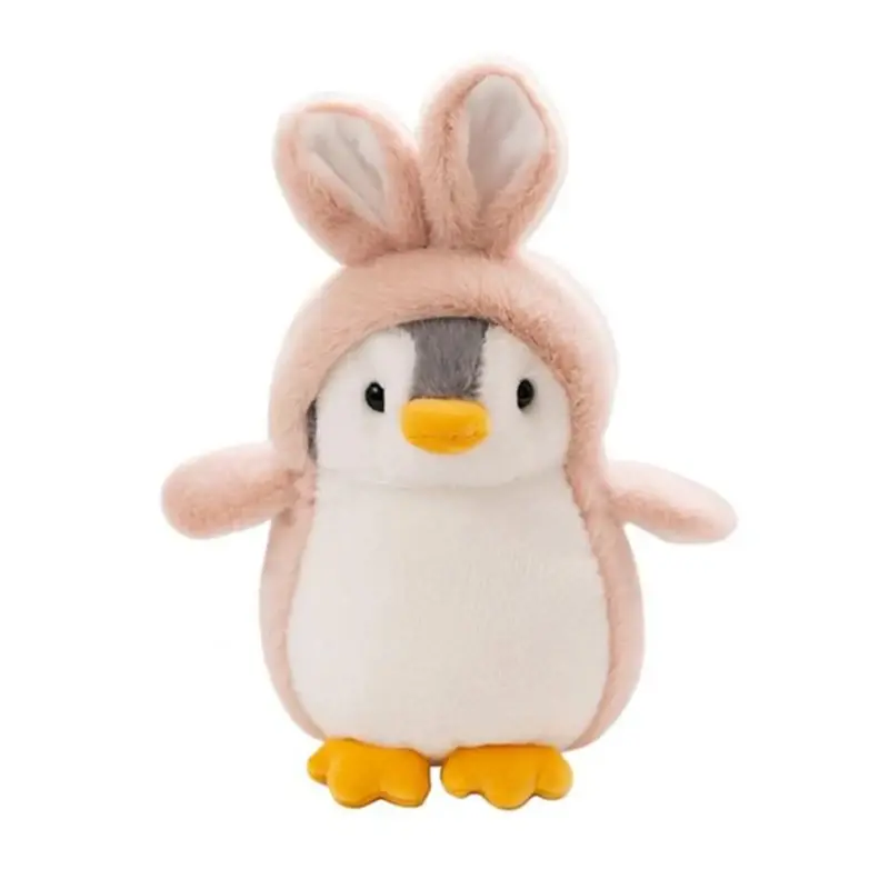 Plüsch-Pinguin Rosa | Weiches Kuscheltier ab 1 Jahr – Bimbino