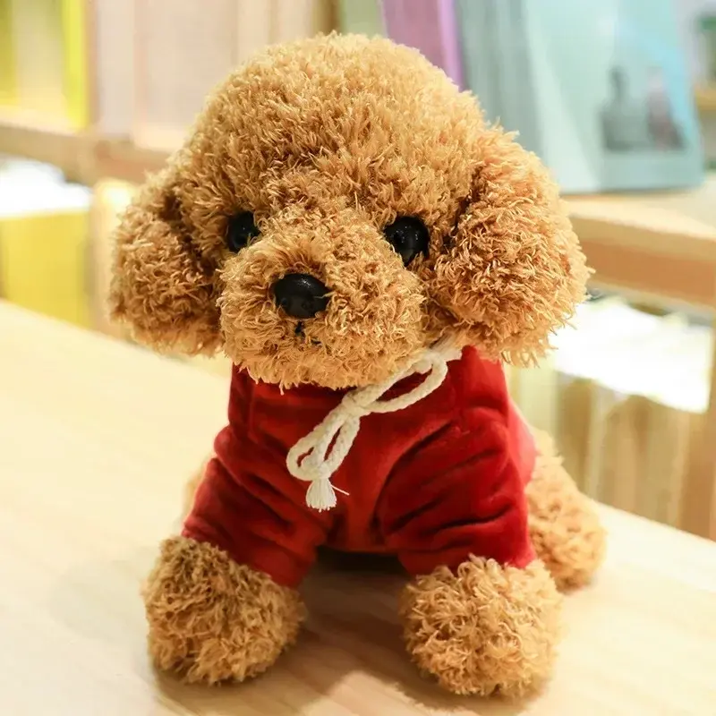 Plüsch Pudel Hund 20 cm | Kuscheltier für Babys & Kleinkinder