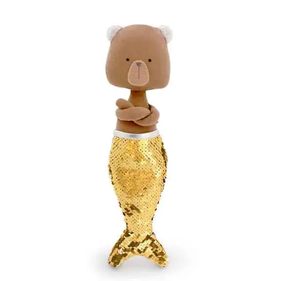 Plüsch und Stofftier "OSCAR DER BÄR MEERJUNGFRAU" 29 cm ab 3 Jahre
