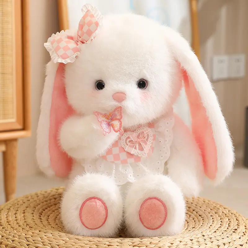 Plüschtier-Set Hase & Bär | 40–45 cm, 2er-Bundle – Bimbino