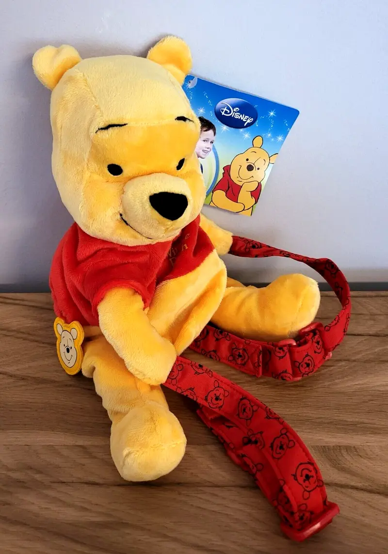 Plüschtier Winnie Puuh Pooh Disney Rucksack Spielzeug Stoff-Kuscheltier 38cm NEU