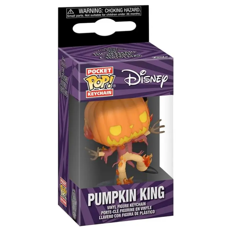Pocket POP! The Nightmare before Christmas 30TH Pumpkin King (4 cm)