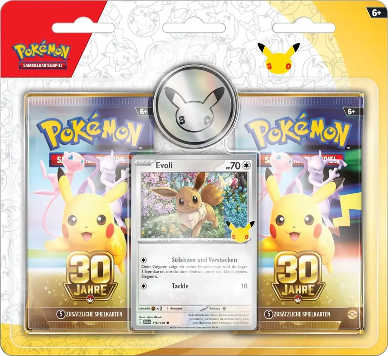 Pokémon 2er-Pack-Blister 30 Jahre Pokémon [DE]