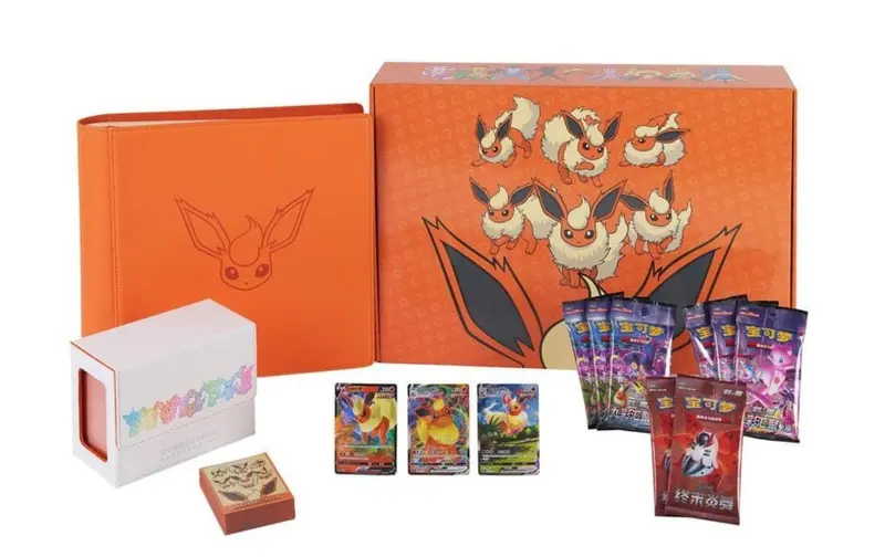 Pokémon Flareon VMAX Gift Set - Box Set - Chinesisch