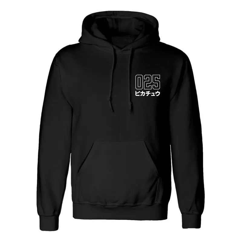 Pokemon Kapuzenpullover Halftone Pikachu Größe L