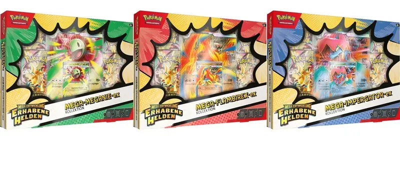 Pokémon - Mega Entwicklung 2.5 Erhabene Helden ex Kollektion Deutsch