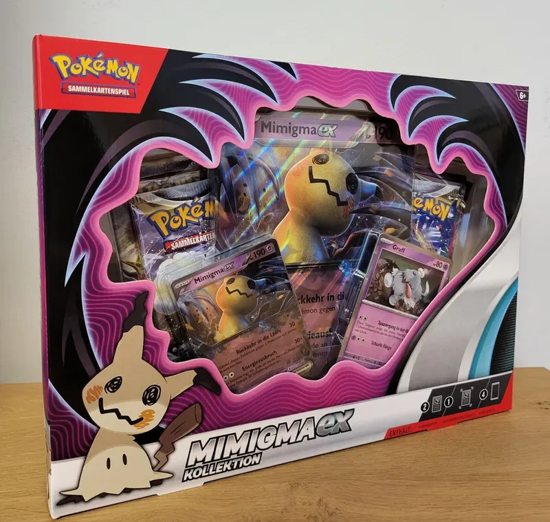 Pokemon Mimigma ex Kollektion Deutsch Boosterpacks Sammelkarten 2023 TCG NEU&OVP