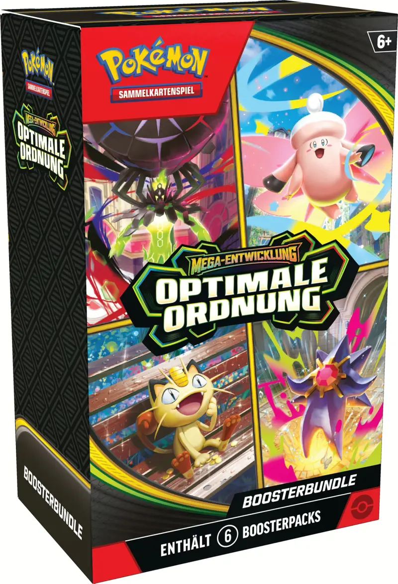 Pokémon (PKM) - Optimale Ordnung (ME03) - Boosterbundle - DE
