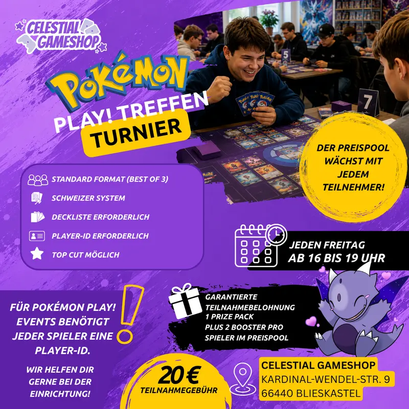Pokémon Play Treffen (Turnier) – Standard Format