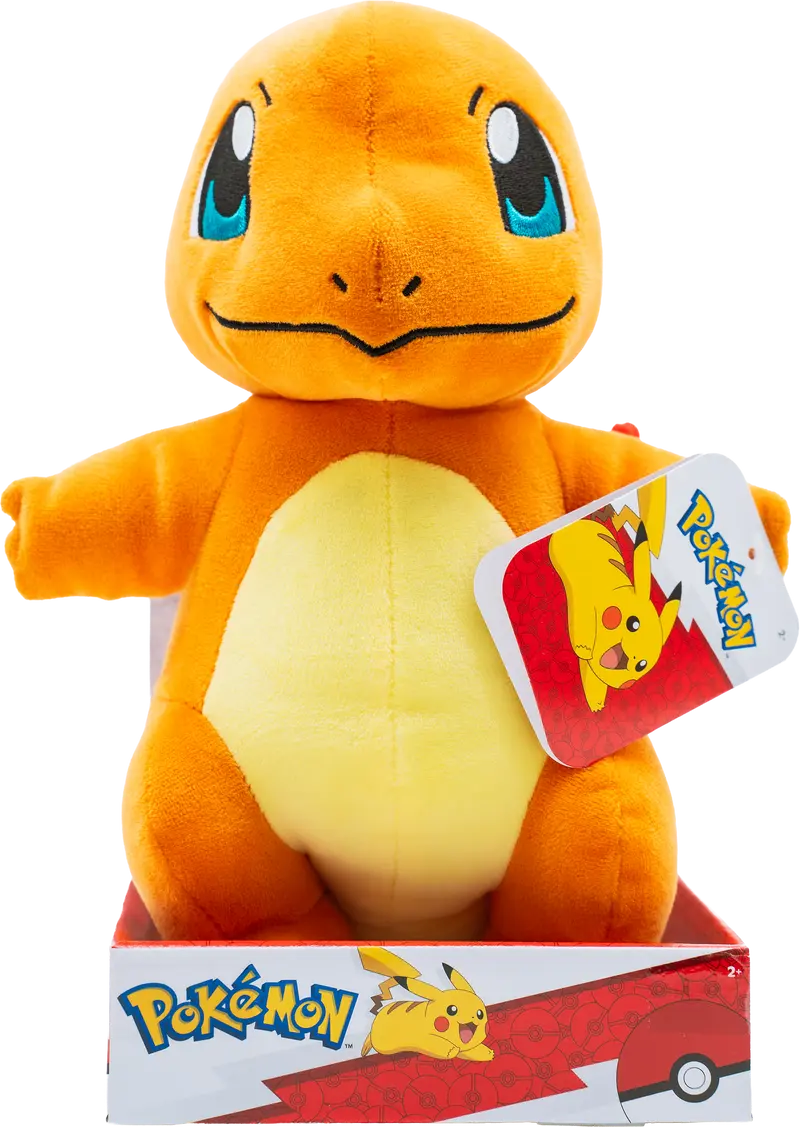 Pokémon Plüschfigur Glumanda (Charmander) – ca. 20 cm