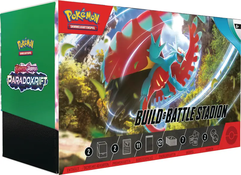Pokémon Sammelkarten Karmesin & Purpur 04 Build & Battle Stadium