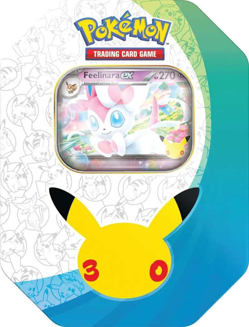 Pokémon TCG - 30 Jahre Feelinara ex Tin-Box [DE]