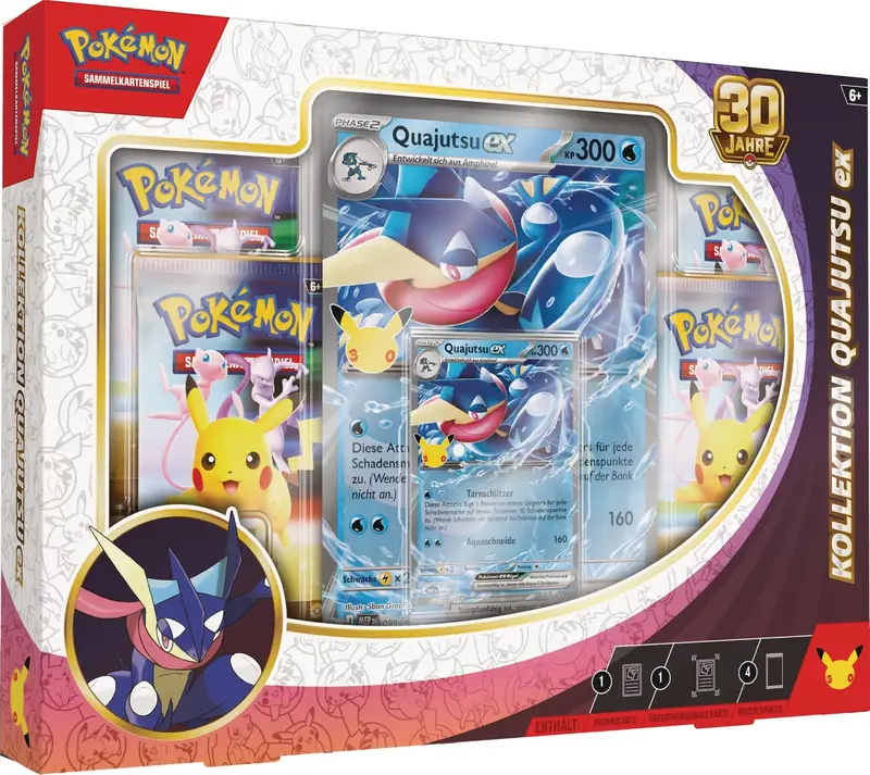 Pokémon TCG - 30 Jahre Kollektion Quajutsu ex [DE]