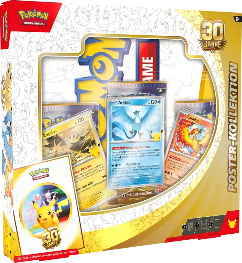Pokémon TCG - 30 Jahre Poster Kollektion [DE]