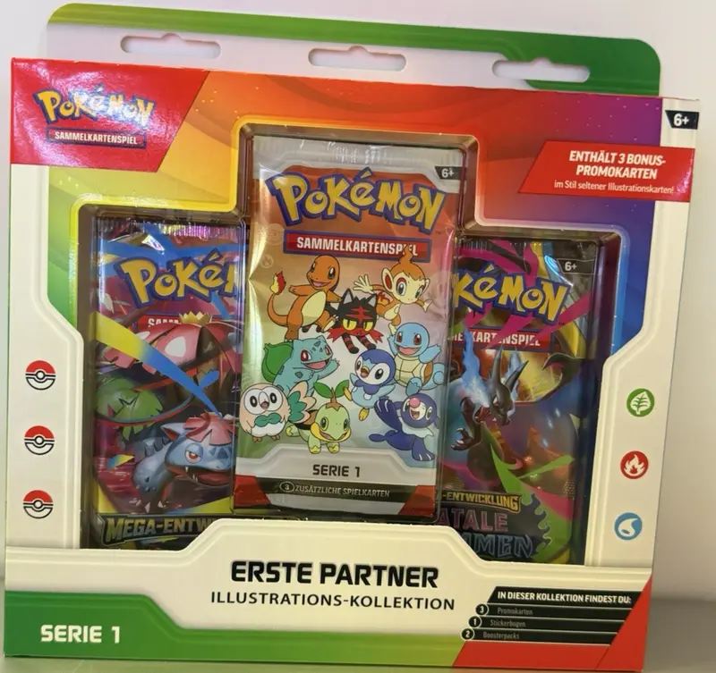 Pokémon TCG - Erste Partner Illustrations Kollektion Deutsch