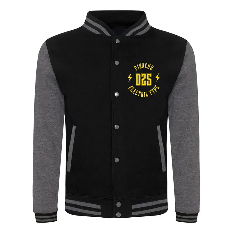 Pokemon Varsity Sweatjacke Collegiate Pikachu Größe XL