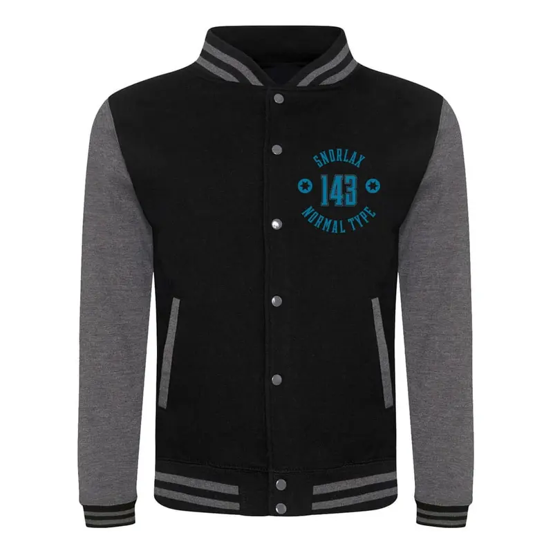 Pokemon Varsity Sweatjacke Collegiate Snorlax Größe S