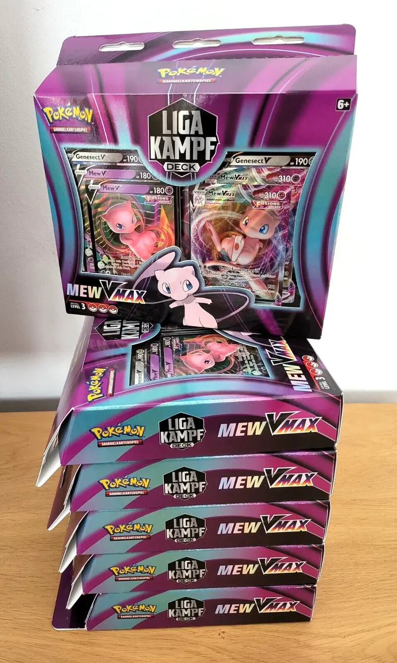 Pokemon VMax Mew League Battle/Liga Kampf Deck November 2022 DEUTSCH NEU & OVP