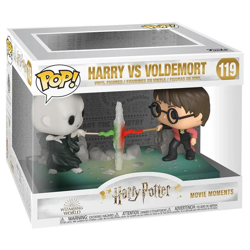 POP Moment! Harry Potter Harry VS Voldemort (10 cm)