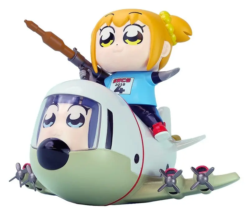 Pop Team Epic Chibi Creature Vinyl Figuren 2er-Pack POPUKO & PIPIMI