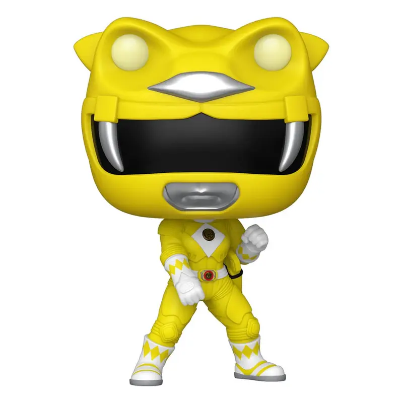 Power Rangers - Der Film POP! Movies Vinyl Figuren Yellow Ranger (GITD) 9 cm