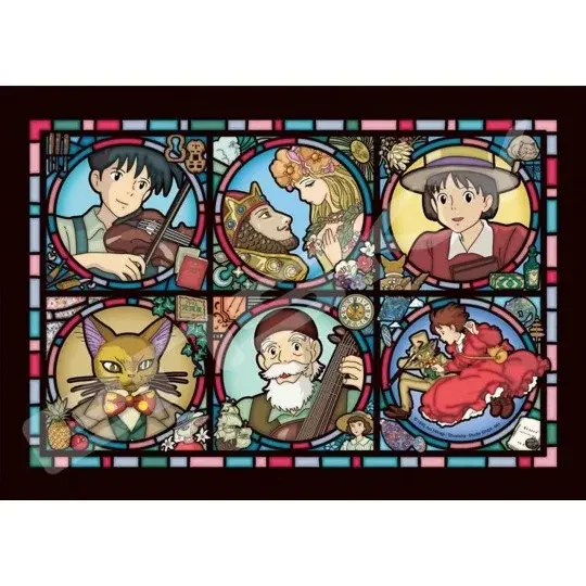 Puzzle Buntglas-Optik 208 Teile Charaktergalerie - Stimme des Herzens