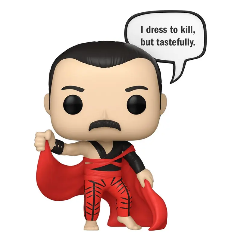 Queen POP! Rocks Vinyl Figur Freddie Mercury (I Dress to Kill) 9 cm