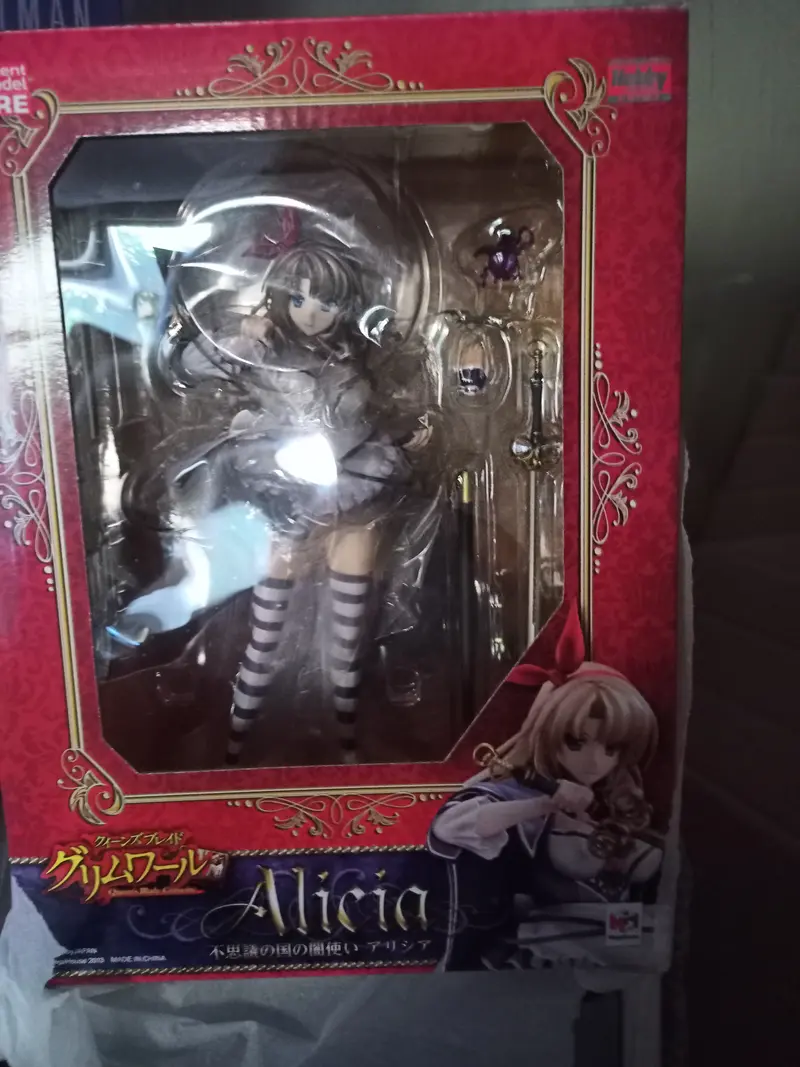 Queens Blade Grimoire Excellent Model Core PVC Statue 1/8 Alicia in Wonderland 20 cm