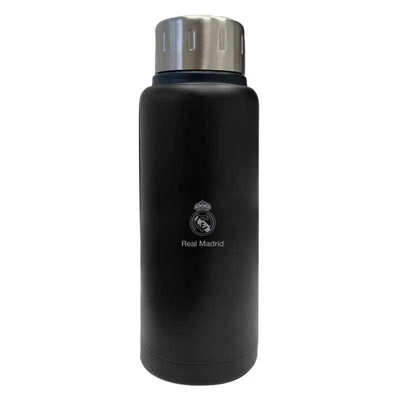 Real Madrid C.F. „Premium“ Trinkflasche, Schwarz, 500 ml