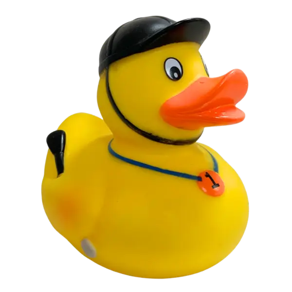 Reiten Reitsport Ente Badeente Quietscheente Gummiente Schnabels