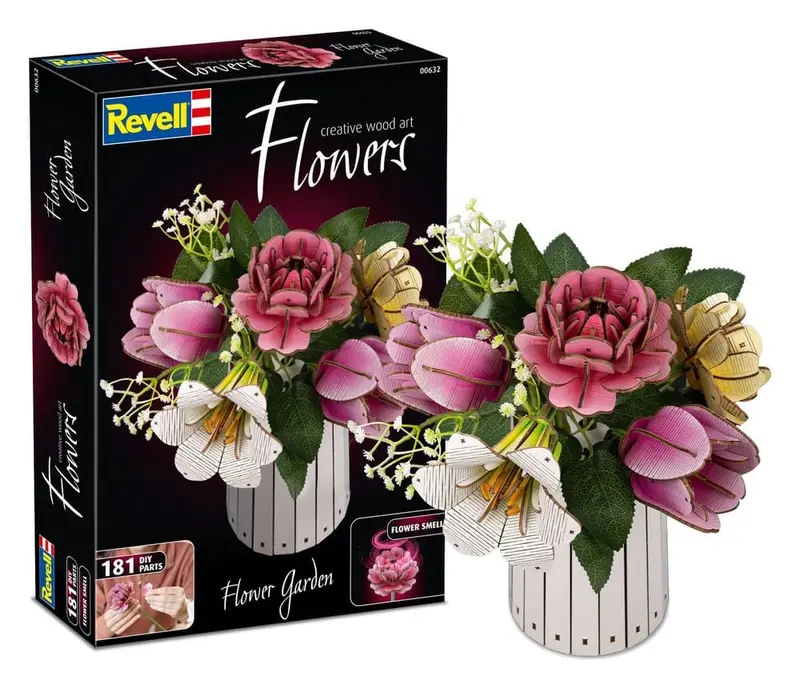 Revell Flowers Holzblumen Flower Garden 22 cm