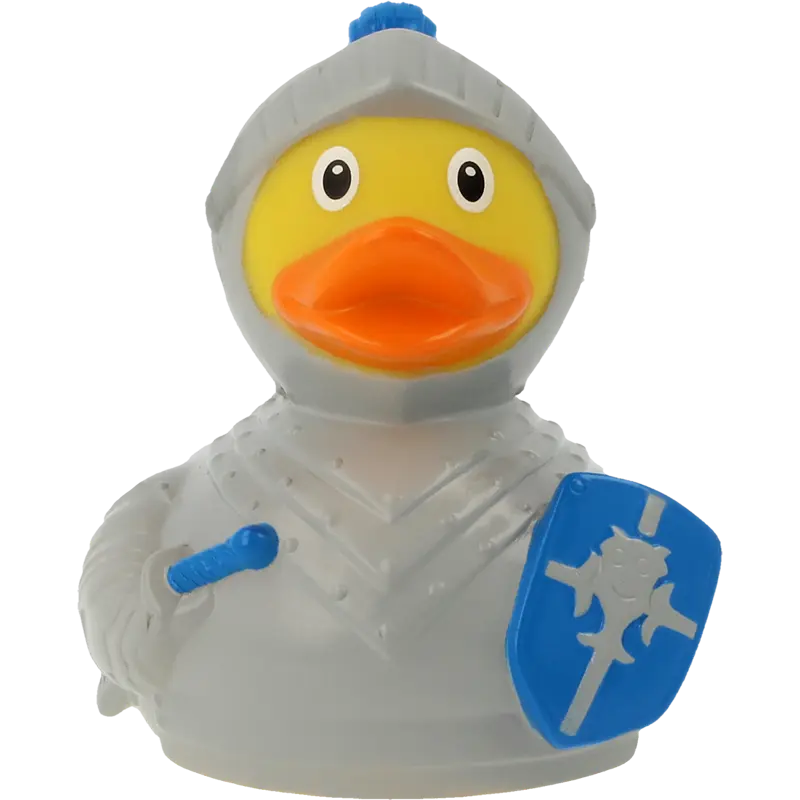 Ritter Ente Badeente Quietscheente Gummiente Lilalu