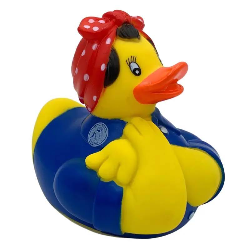 Rosie The Riveter We Can Do It Ente Badeente Quietscheente Yarto
