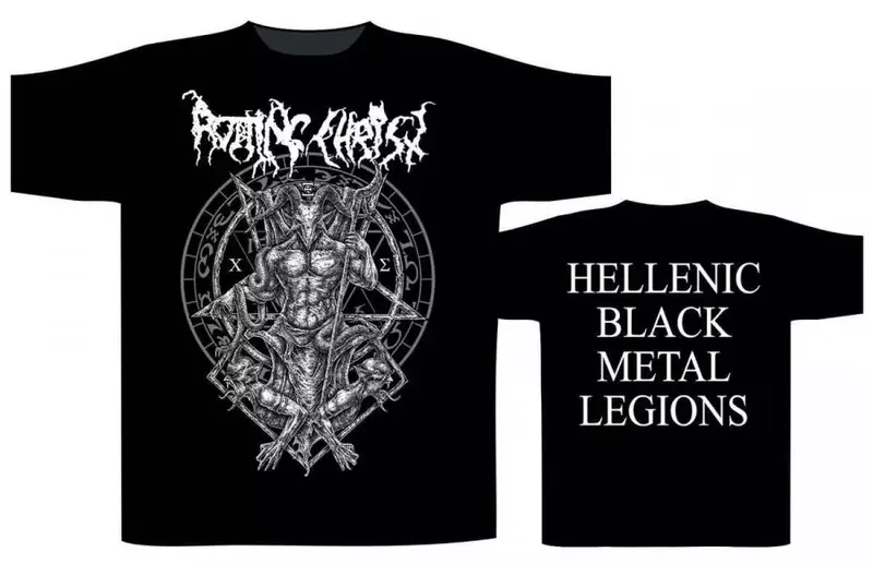 Rotting Christ Hellenic Black Metal Legions T-Shirt