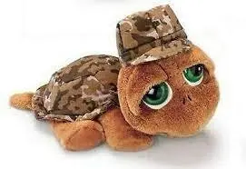 Russ Plüsch Schildkröte Shelly Camouflage ca. 15 cm