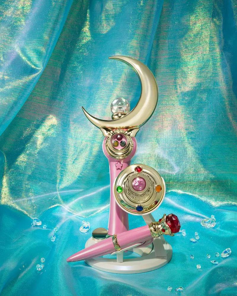 Sailor Moon Proplica Replik Verwandlungsbrosche & Verwandlungsfüller Set Brilliant Color Edition