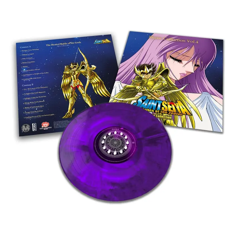 Saint Seiya Music Collection Vinyl Vol. 4