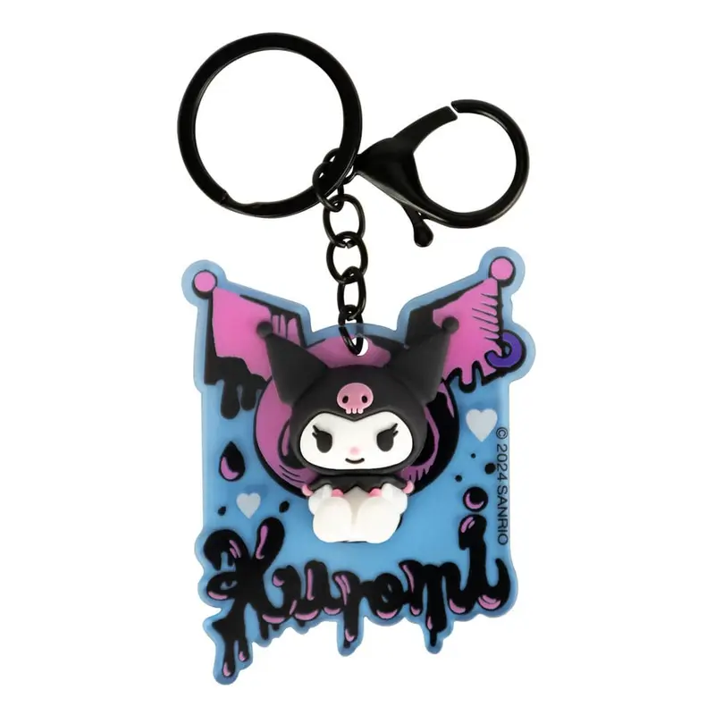 Sanrio 3D Acryl Schlüsselanhänger Kuromi