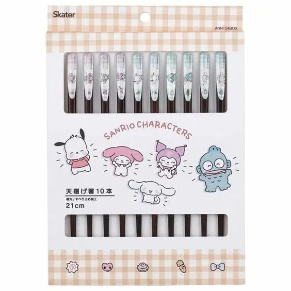 Sanrio Essstäbchen 10er-Pack Characters