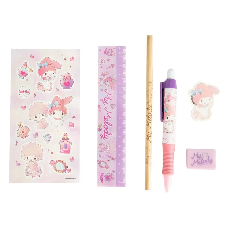 Sanrio Schreibset 6er-Pack My Melody