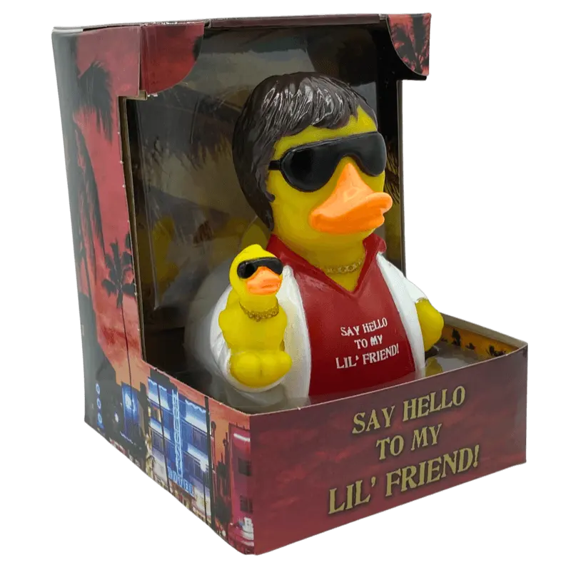 Say Hello To My Lil Friend Gangster Ente Badeente CelebriDucks