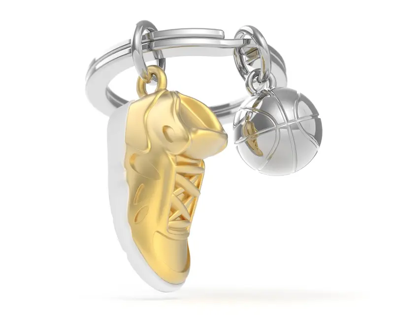Schlüsselanhänger Basketball Metalmorphose
