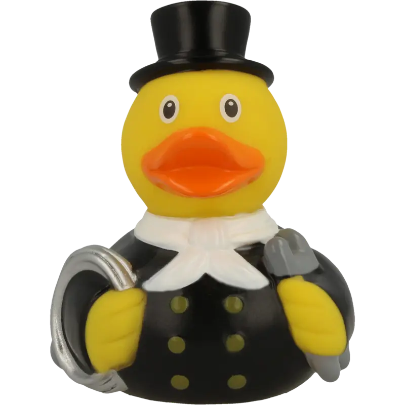 Schornsteinfeger Ente Badeente Quietscheente Lilalu