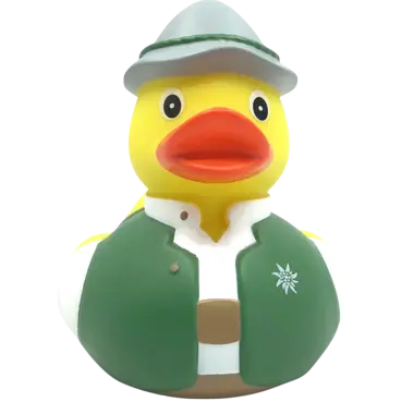 Schorsch Bayern Tracht Badeente Quietscheente Factotum