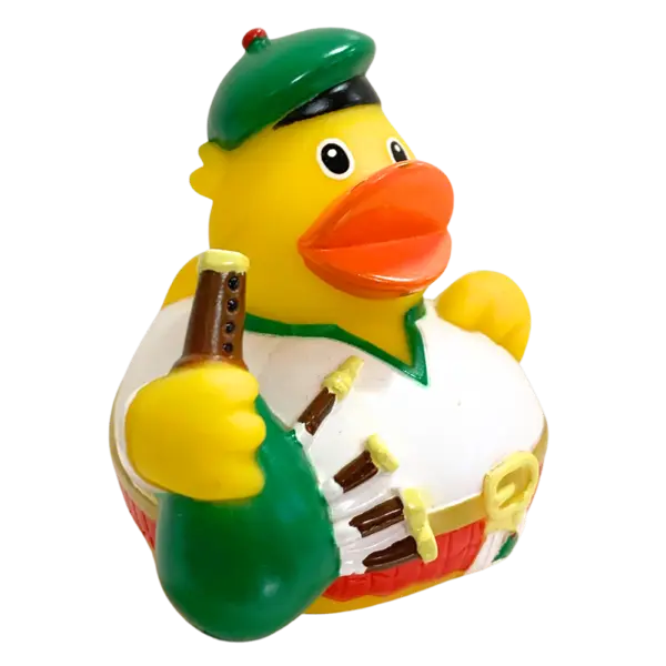 Schottland Dudelsack Ente Badeente Quietscheente Gummiente Schnabels
