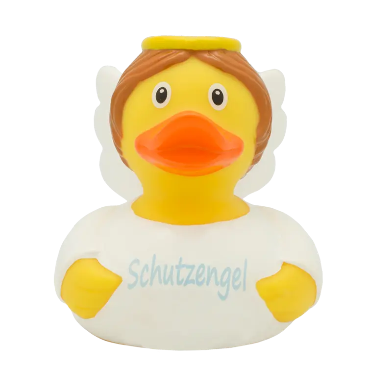 Schutzengel Ente Badeente Quietscheente Gummiente Lilalu