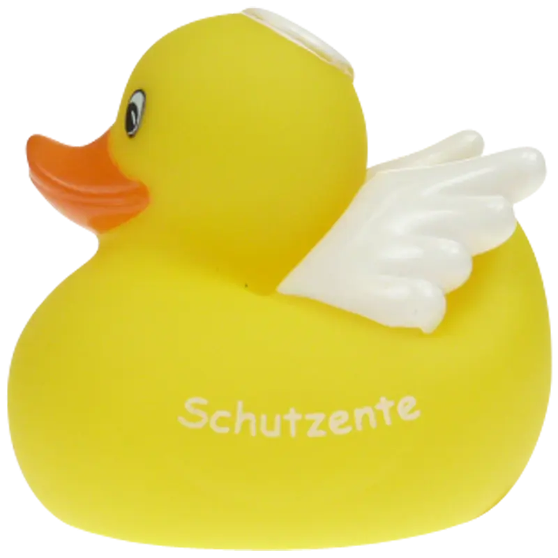 Schutzente Schutzengel Ente Badeente Quietscheente Factotum