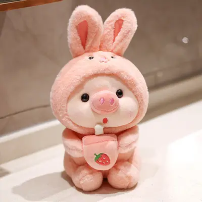 Schwein Plüschtier 25 cm | Weiches Kuscheltier – Bimbino